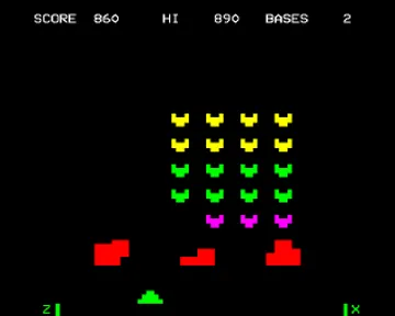 Model A Invaders (1982)(IJK)[INVA] screen shot game playing